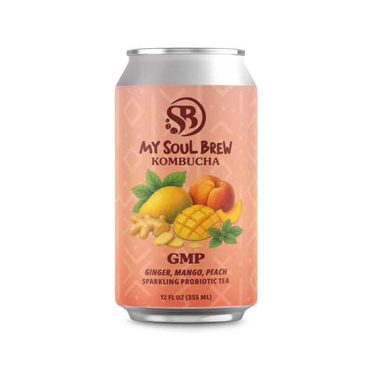 Ginger Mango Peach 4 of 6-Pack Cans